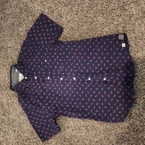 Paper Denim & Cloth Lobster Button Down - Boys 14/16